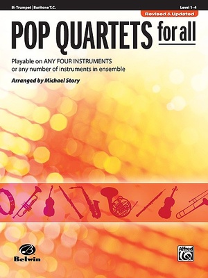 Alfred Music Publishing - Pop Quartets For All Trumpet