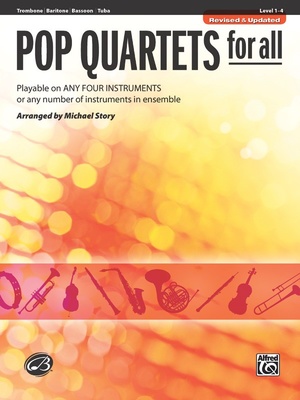 Alfred Music Publishing - Pop Quartets For All Trombone