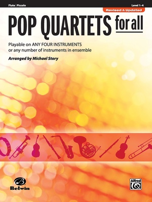 Alfred Music Publishing - Pop Quartets For All Flute