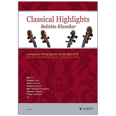 Schott - Classical Highlights Quartet