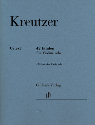 Henle Verlag - Kreutzer 42 EtÃ¼den Violin