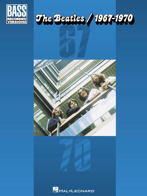 Hal Leonard - The Beatles 1967-1970 Bass
