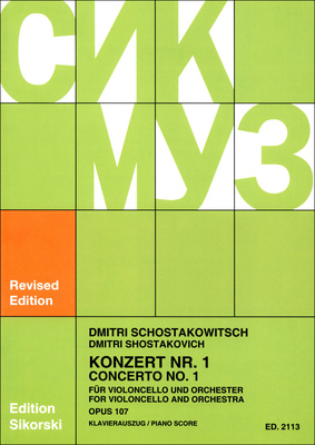 Sikorski Musikverlage - Schostakowitsch Concerto Nr.1