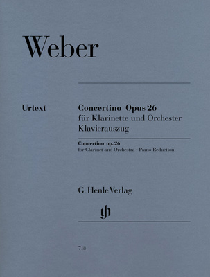 Henle Verlag - Weber Concertino op.26