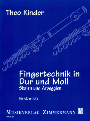 Zimmermann Verlag - Fingertechnik Flute