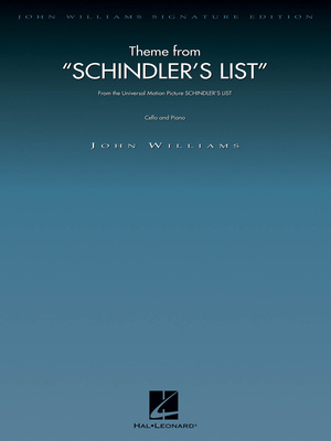 Hal Leonard - Schindler's List Theme Cello