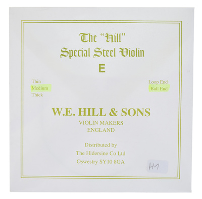 W.E. Hill & Sons - E-String 4/4 Medium BE