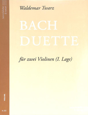 Heinrichshofen Verlag - Bach Duette Violin