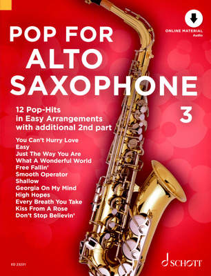 Schott - Pop For Alto Saxophone 3