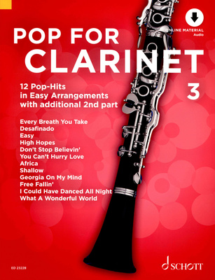 Schott - Pop For Clarinet 3