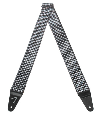 Fender - Houndstooth Jacquard Strap WH