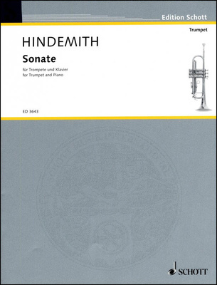 Schott - Hindemith Sonate Trumpet