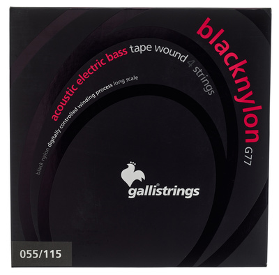 Galli Strings - G77 Black Nylon Bass Strings