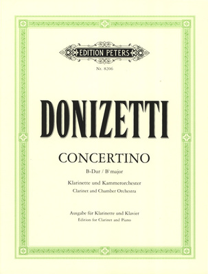 Edition Peters - Donizetti Concertino B-Dur