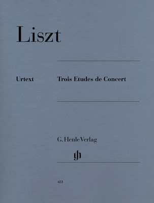 Henle Verlag - Liszt Trois Etudes de Concert