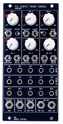 ADDAC - 802 VCA Quintet Mixing Console