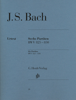 Henle Verlag - Bach Sechs Partiten BWV825-830