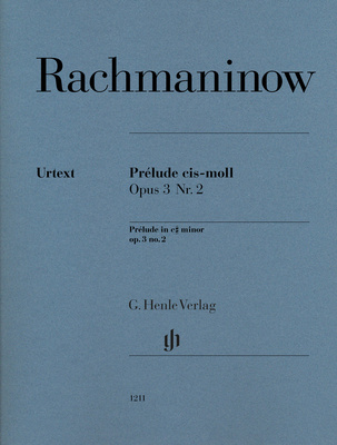 Henle Verlag - Rachmaninow PrÃ©lude cis-moll