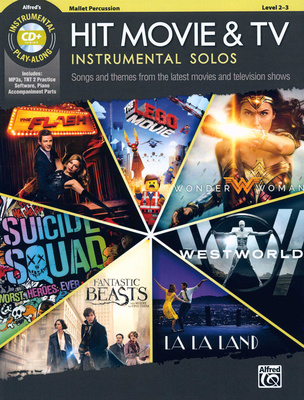 Alfred Music Publishing - Hit Movie & TV Solos Mallets