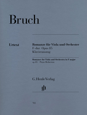 Henle Verlag - Bruch Romanze F-Dur Viola