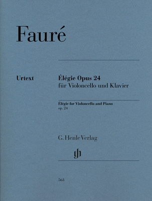 Henle Verlag - FaurÃ© ElÃ©gie op.24 Cello
