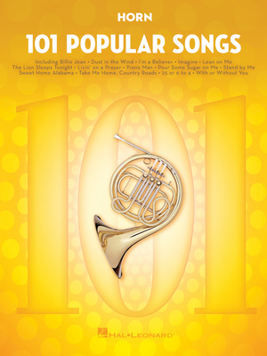 Hal Leonard - 101 Popular Songs Horn
