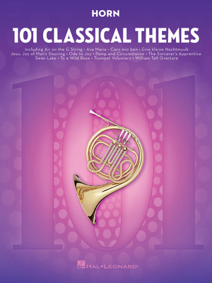 Hal Leonard - 101 Classical Themes Horn