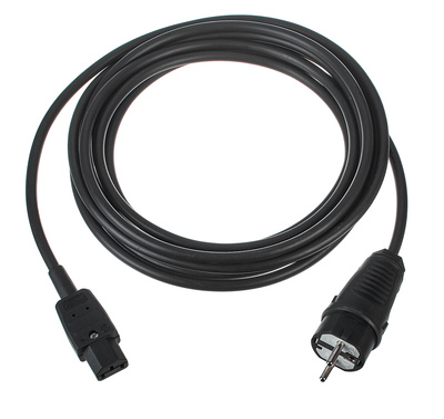 Stairville - IEC Power Cable 5,0m PRO BK