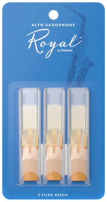 DAddario Woodwinds - Royal Alto Sax 2.5 - 3-Pack