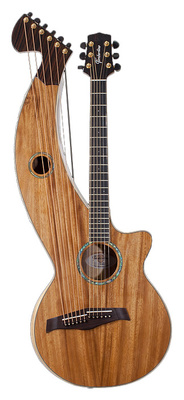 Timberline Guitars - T60HGc-e Harp Guitar