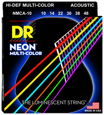 DR Strings - Neon Multi NMCA-10