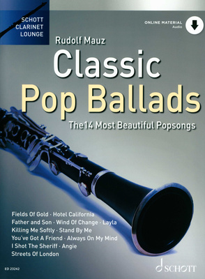 Schott - Classic Pop Ballads Clarinet