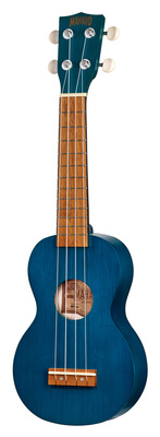 Mahalo - Kahiko Soprano Trans Blue