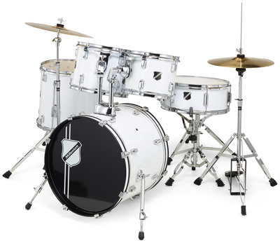Millenium - Focus 18 Drum Set White