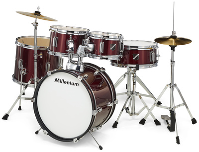 Millenium - Focus Junior Drum Set Red