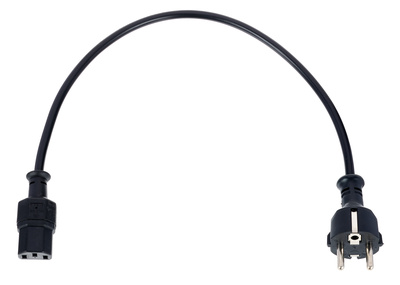 Stairville - IEC Power Cable 0,5m BK