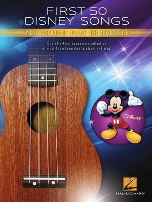 Hal Leonard - First 50 Disney Songs Ukulele