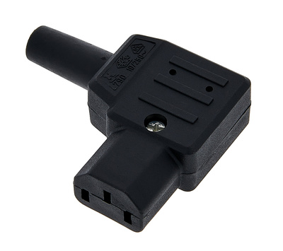 Stairville - IEC connector fmale angled C13