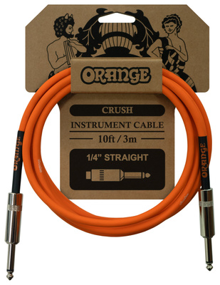 Orange - Instrument Cable Orange 3 m
