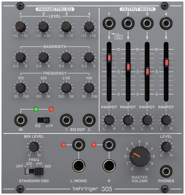 Behringer - 305 EQ/Mixer/Output