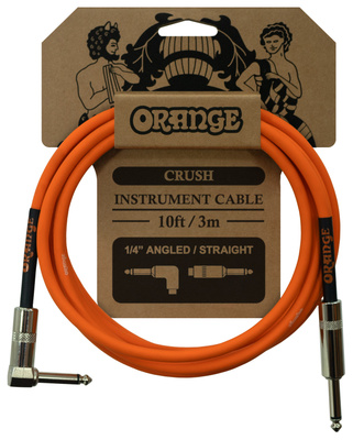 Orange - Instrument Cable Orange 3m ang