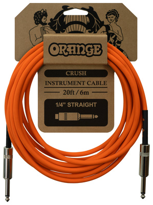 Orange - Instrument Cable Orange 6 m