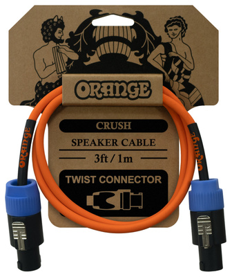 Orange - Speaker Cable 1m