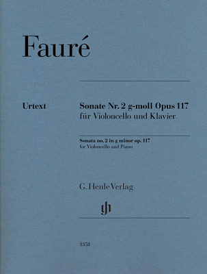 Henle Verlag - FaurÃ© Cellosonate Nr.2