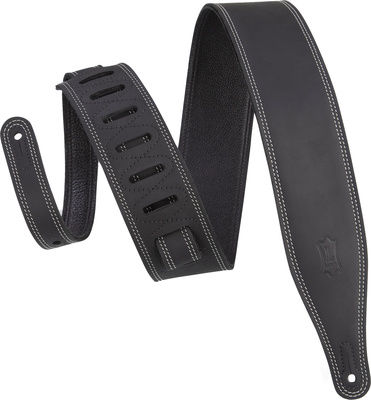 Levys - 'Butter Leather Strap 2,5''BK'