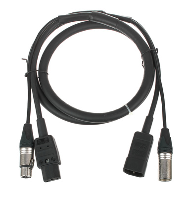 Stairville - IEC-DMX3P Hybrid-Cable 1,5m