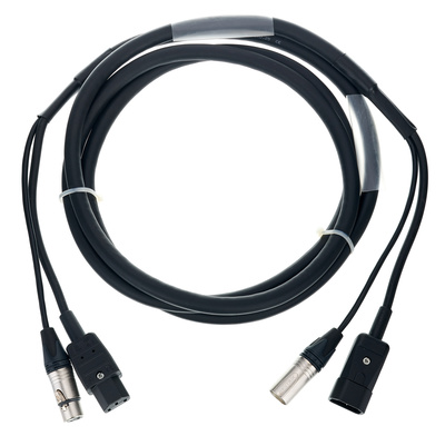 Stairville - IEC-DMX3P Hybrid-Cable 3,0m