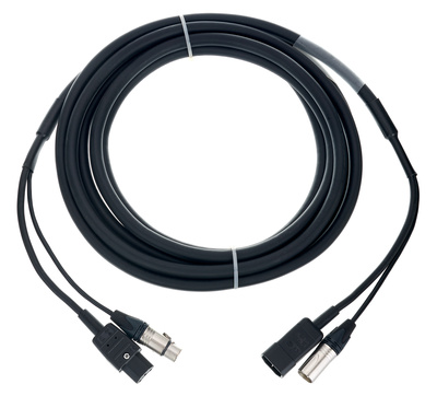 Stairville - IEC-DMX3P Hybrid-Cable 5,0m