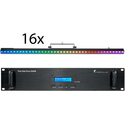 Stairville - LED Pixel Rail 40 RGB Bundle 2