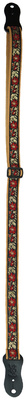 Minotaur - Floral RedRibbon Ukulele Strap